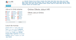 Desktop Screenshot of directjobs.ro